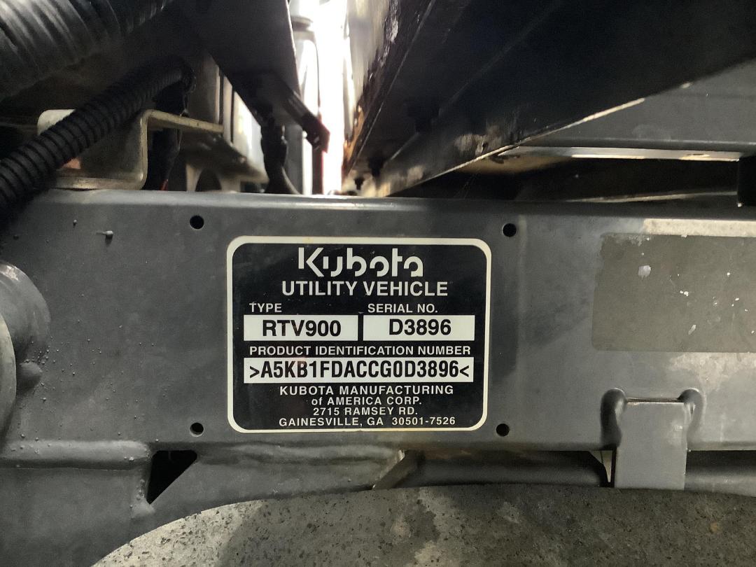 Photo '14' of Kubota RTV900 Photo '14' of Kubota RTV900