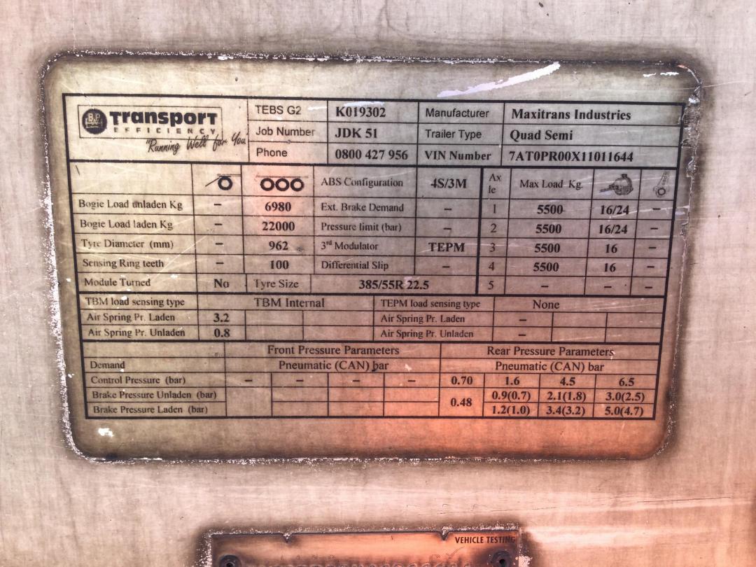 Photo '20' of Maxicube Reefer 4A Chiller Trailer Semi Photo '20' of Maxicube Reefer 4A Chiller Trailer Semi