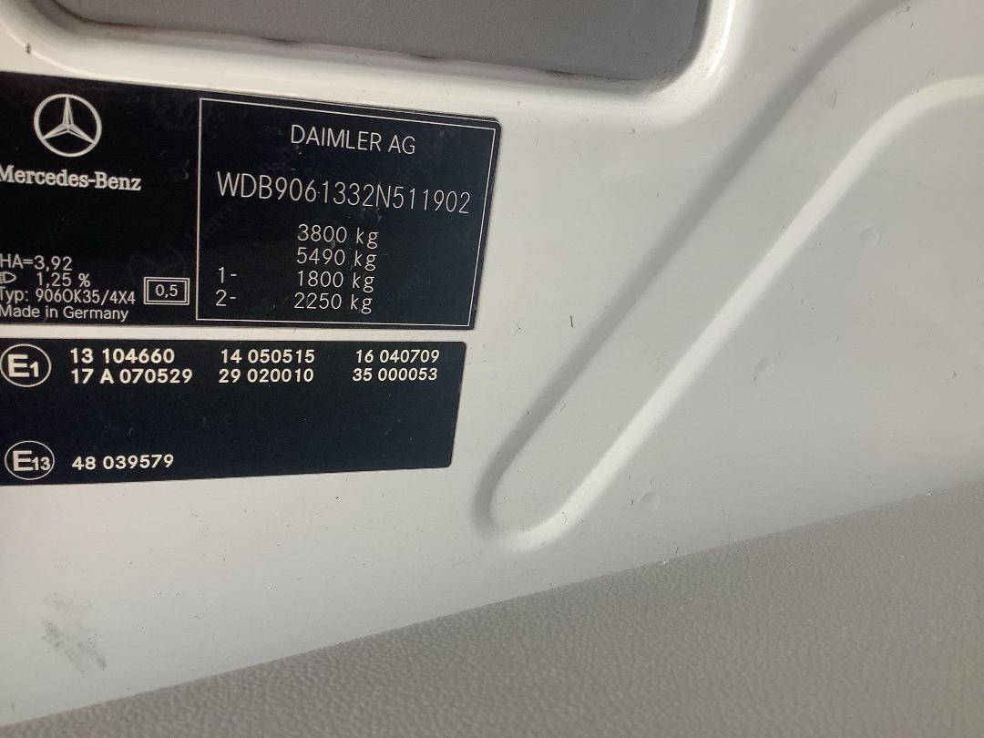 Photo '8' of Mercedes-Benz Sprinter C/C 319 CDI 3665 S