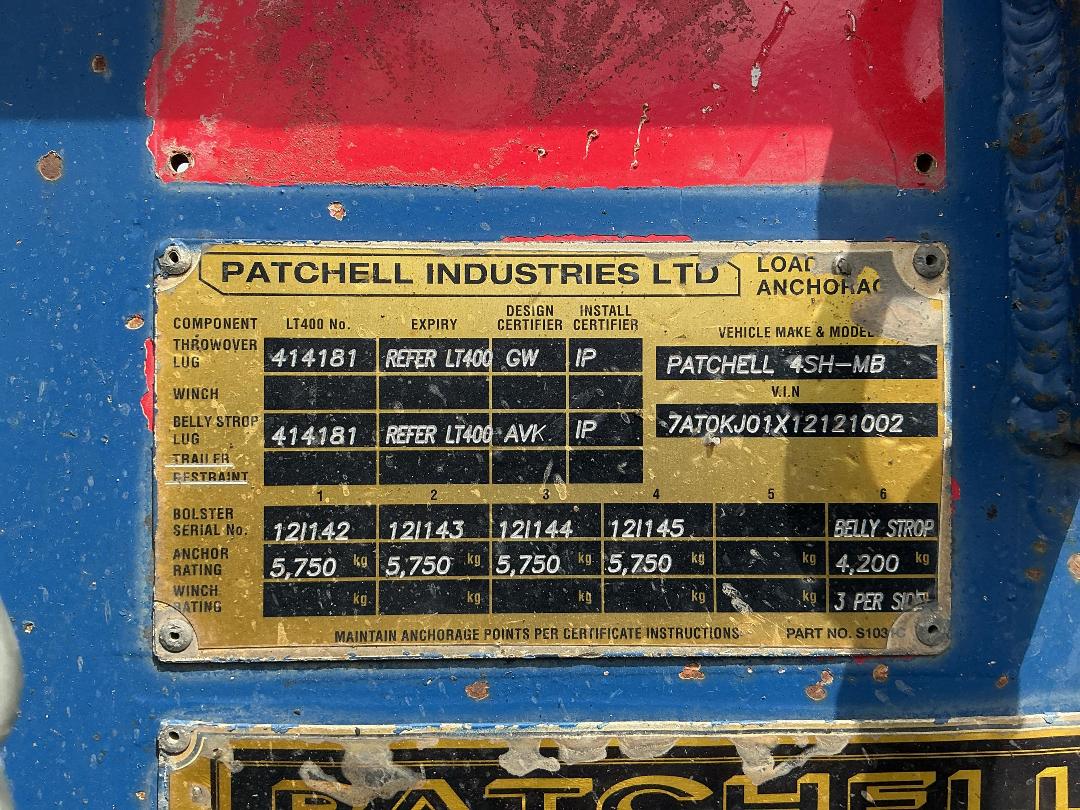 Photo '21' of PATCHELL 4SH MB Logger Trailer Full