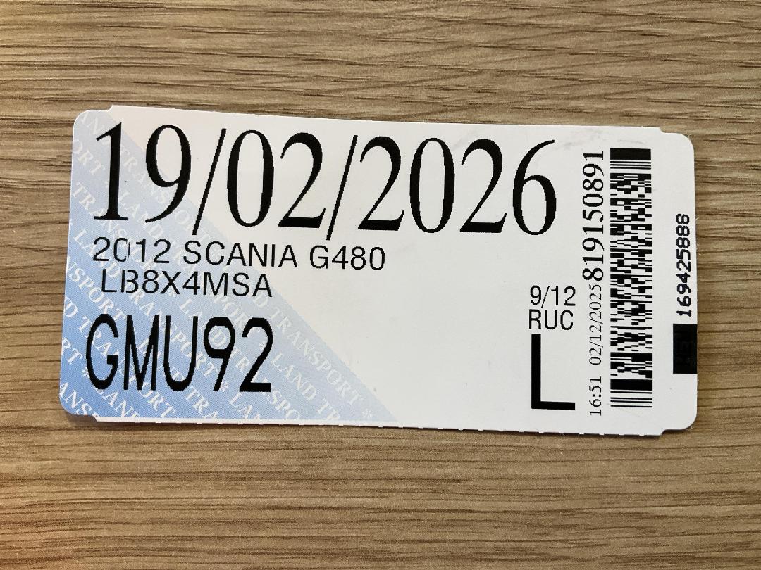 Photo '50' of Scania G480 LB8X4MSA Tanker