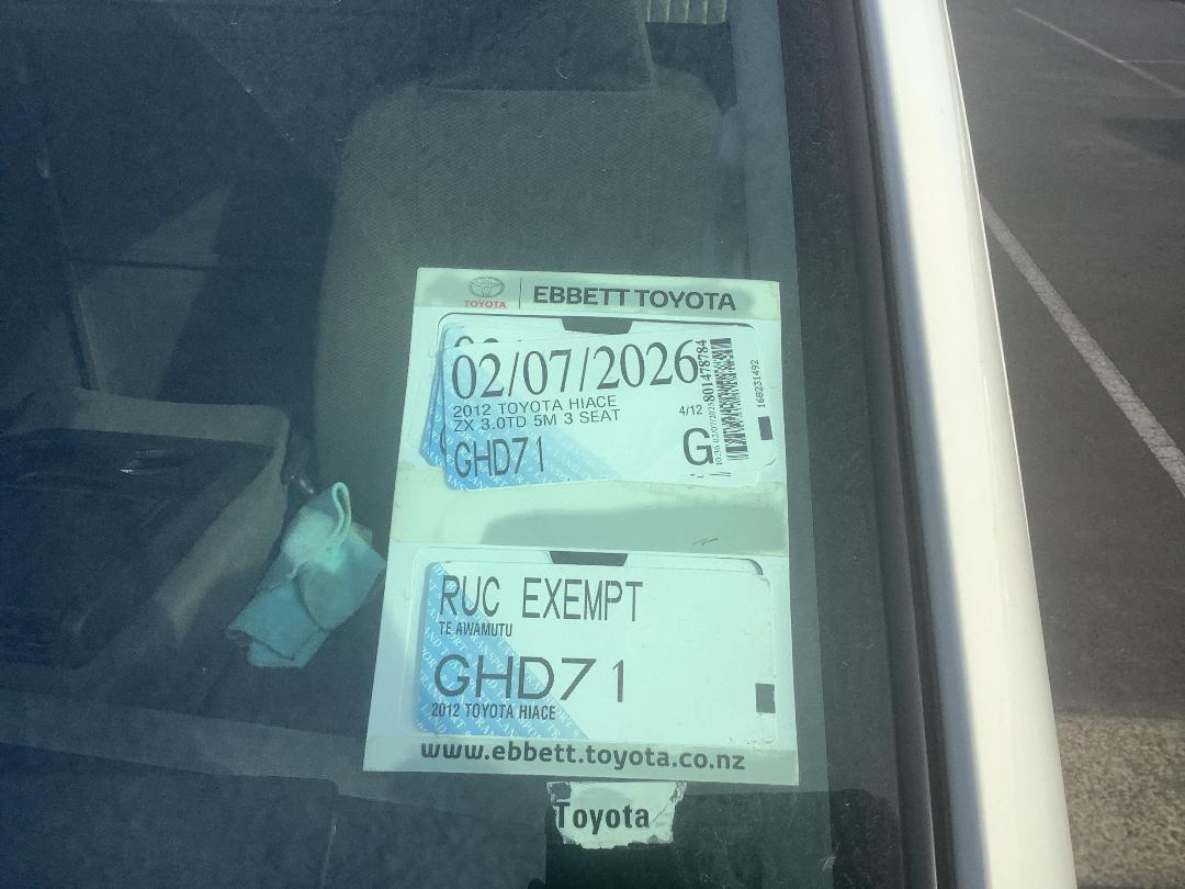 Photo '8' of Toyota Hiace ZX TD