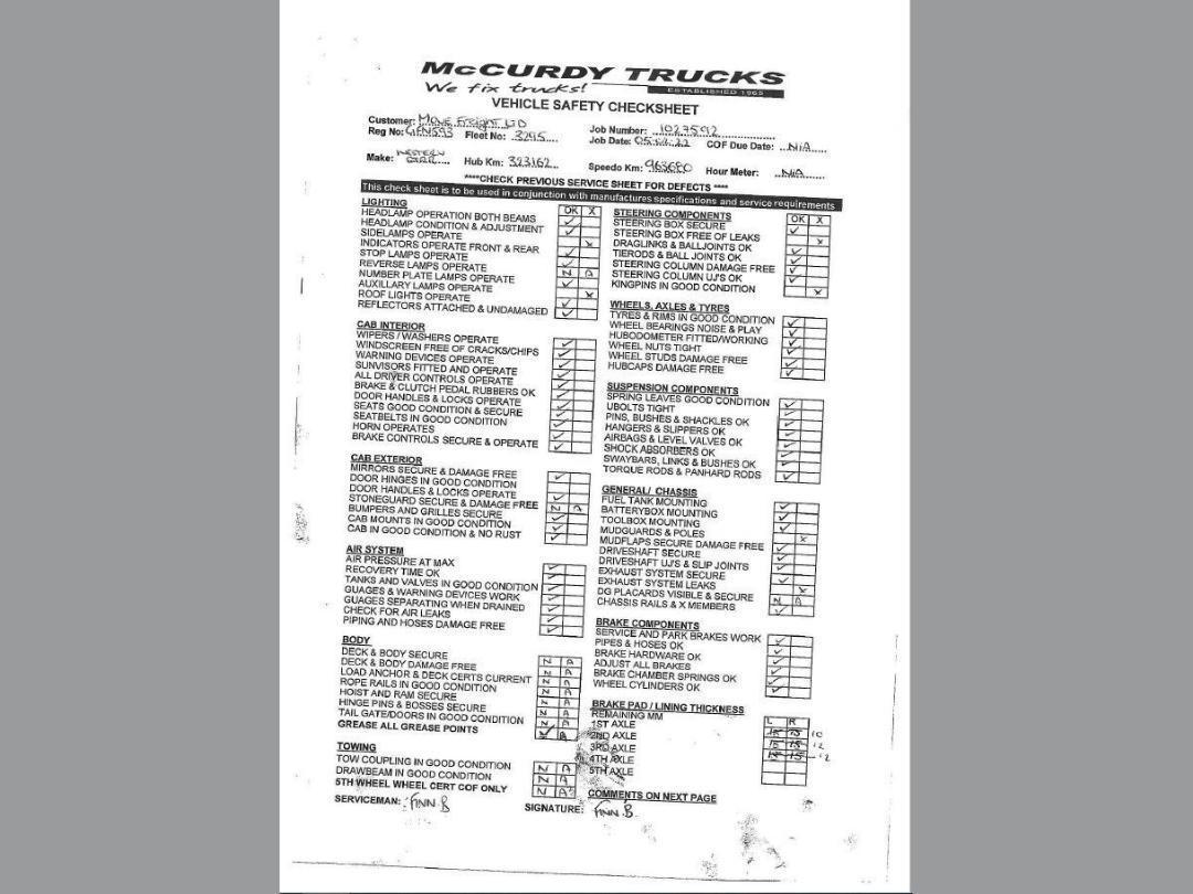 Used Western Star 4884 FX 2012 Turners Trucks & Machinery for Sale