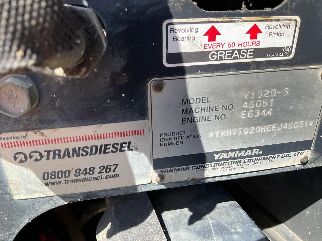Photo '31' of Yanmar VI020-3 Excavator