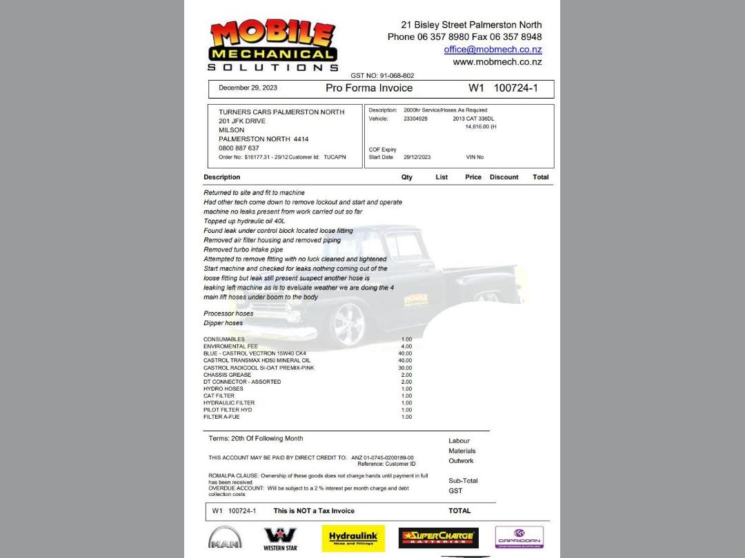 Photo '14' of Caterpillar 336DL Excavator