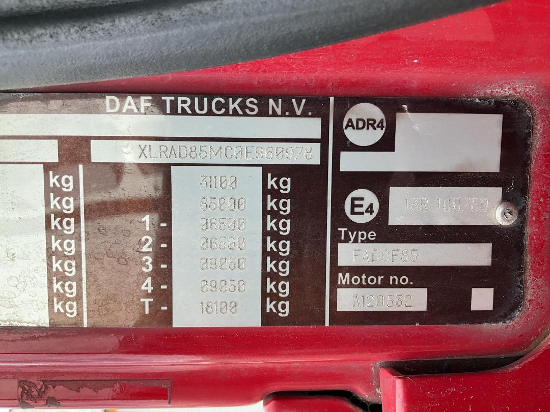 Photo '22' of DAF CF 85 Tipper