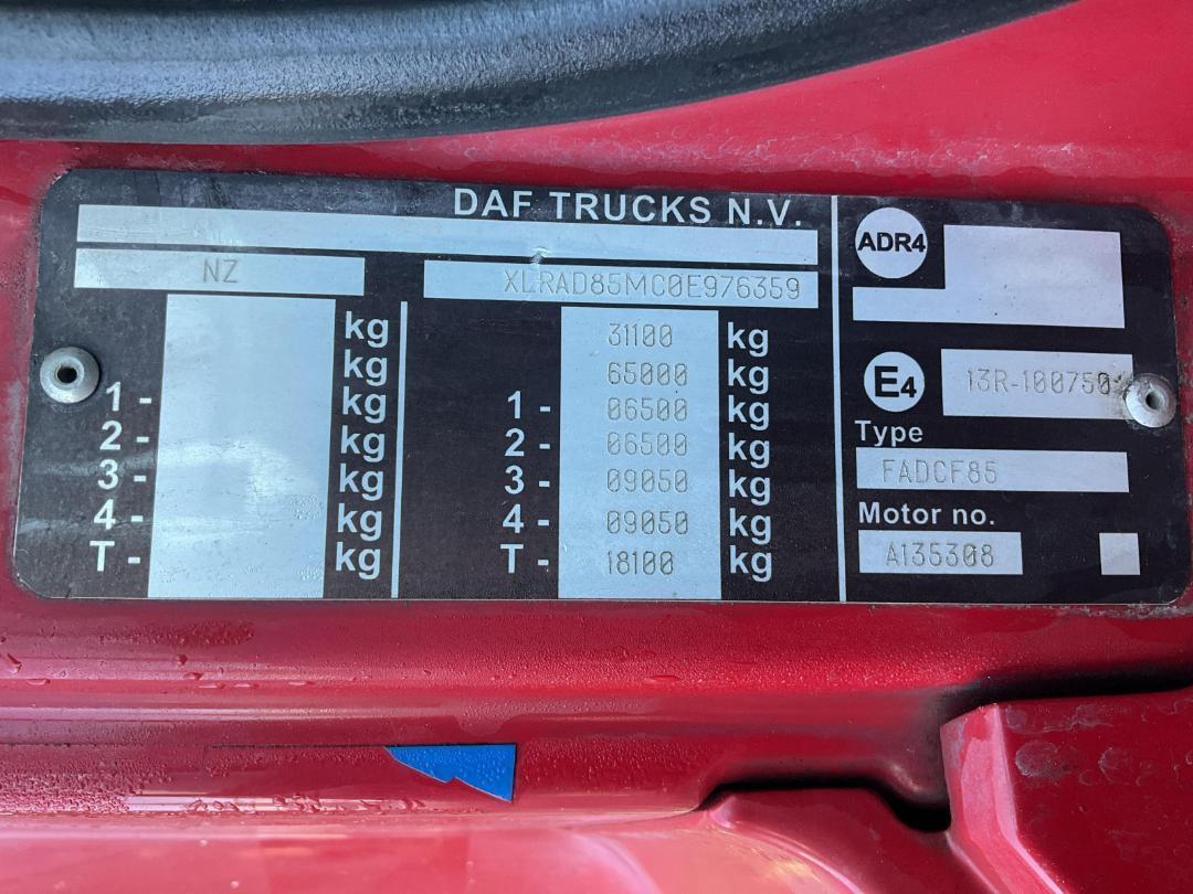 Photo '9' of DAF CF 85 Tipper