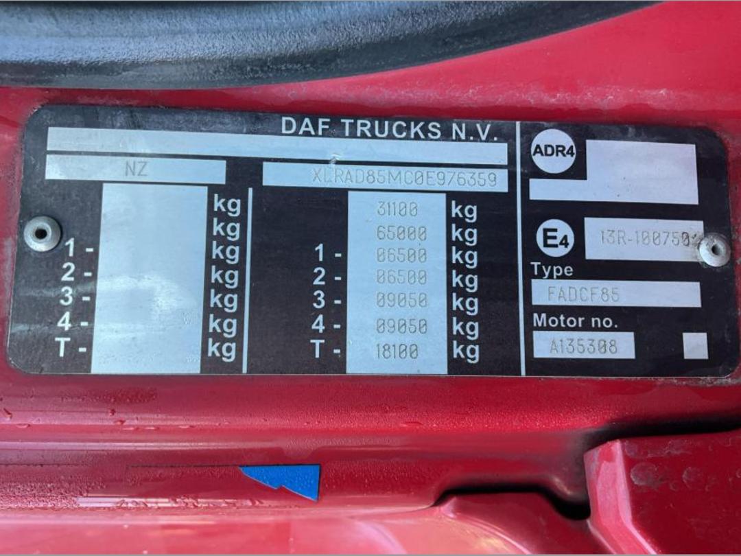 Photo '21' of DAF CF 85 Tipper