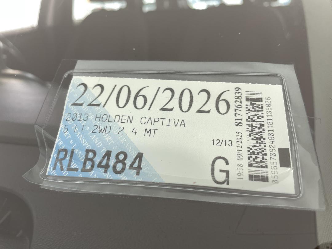 Photo '28' of Holden Captiva 5