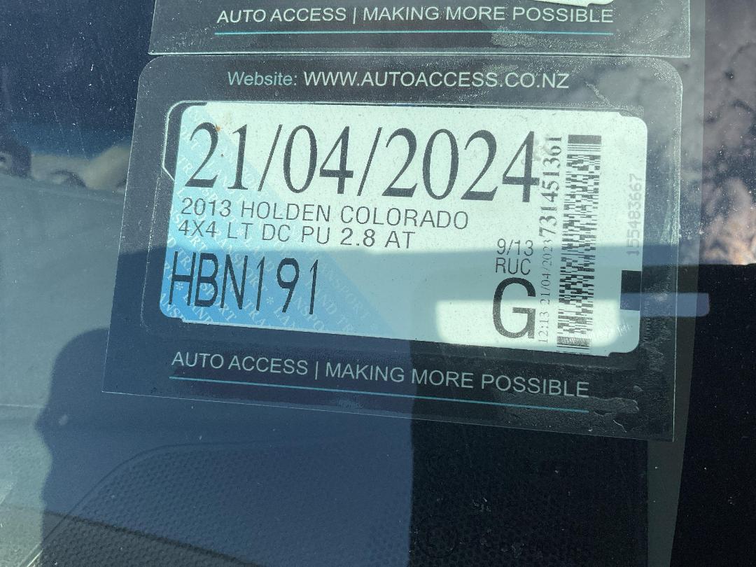 Photo '19' of Holden Colorado LT DC PU Photo '19' of Holden Colorado LT DC PU