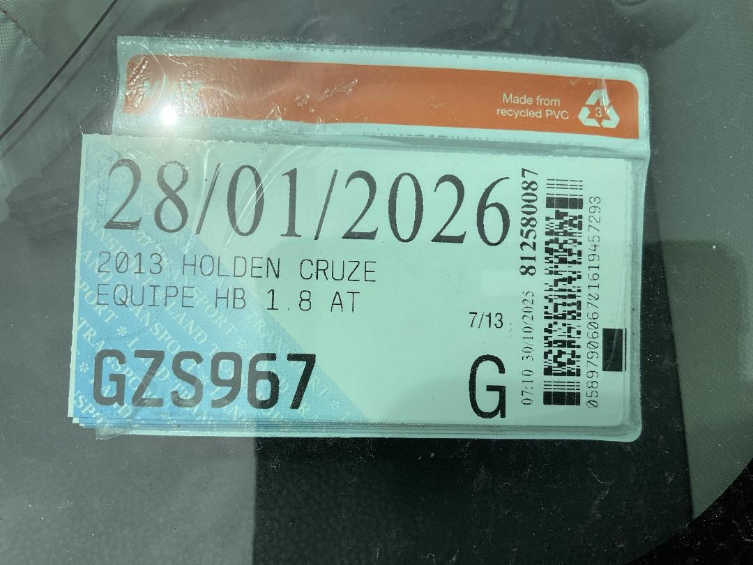 Photo '23' of Holden Cruze Equipe HB