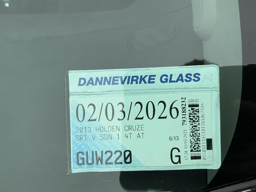 Photo '17' of Holden Cruze SRI V T