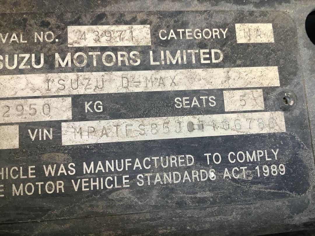 Photo '22' of Isuzu D-MAX Swazi Edition