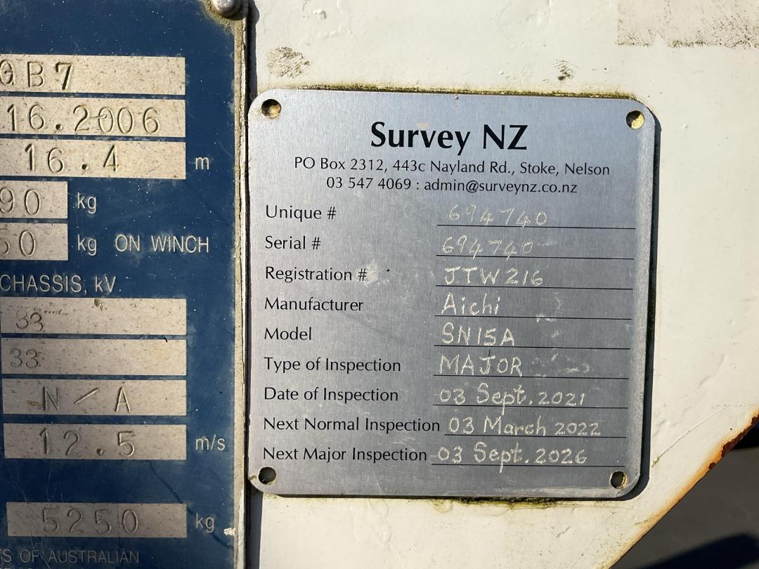 Photo '32' of Isuzu F Series FSS550P Cherry Picker/EWP