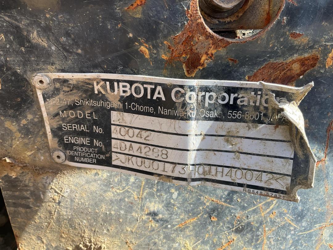 Photo '31' of Kubota U17 Excavator