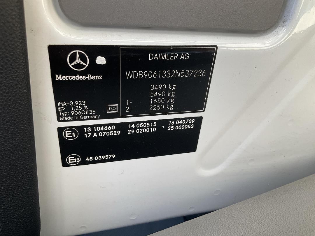 Photo '27' of Mercedes-Benz Sprinter C/C 319 CDI 3665 S Van