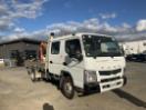 Thumbnail '1' of Mitsubishi Fuso Canter FEW75E2 Flat Deck Crane