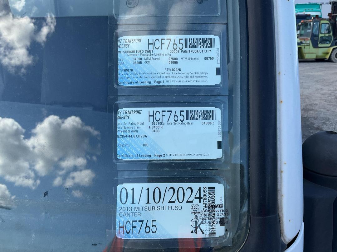 Photo '22' of Mitsubishi Fuso Canter FEB60E2 Euro 5 - 616 Tipper