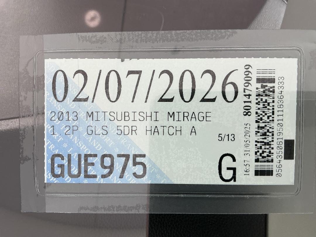 Photo '27' of Mitsubishi Mirage