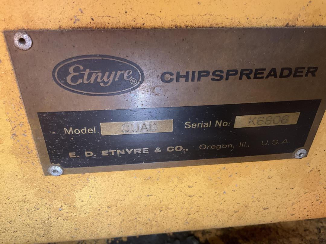 Photo '11' of Mobile Machine ETNYRE QUAD CHIP Other Machine Photo '11' of Mobile Machine ETNYRE QUAD CHIP Other Machine