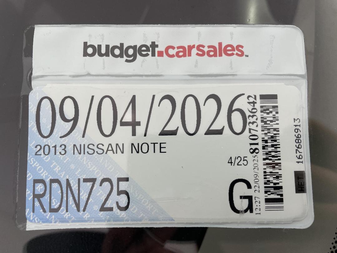 Photo '27' of Nissan Note Photo '27' of Nissan Note