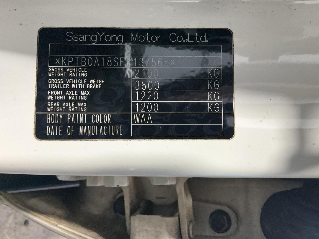 Photo '17' of Ssangyong Korando Sports PET Auto 2WD