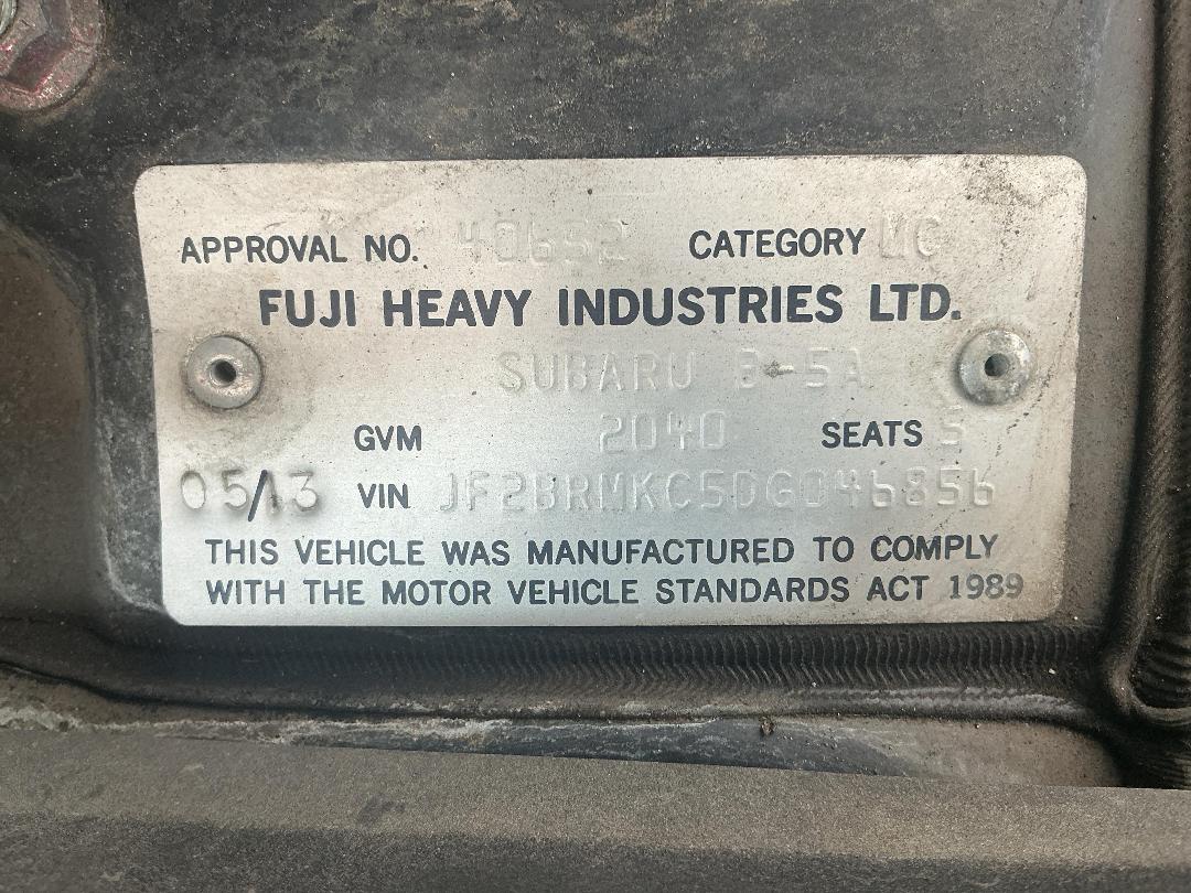 Photo '30' of Subaru Outback I Photo '30' of Subaru Outback I