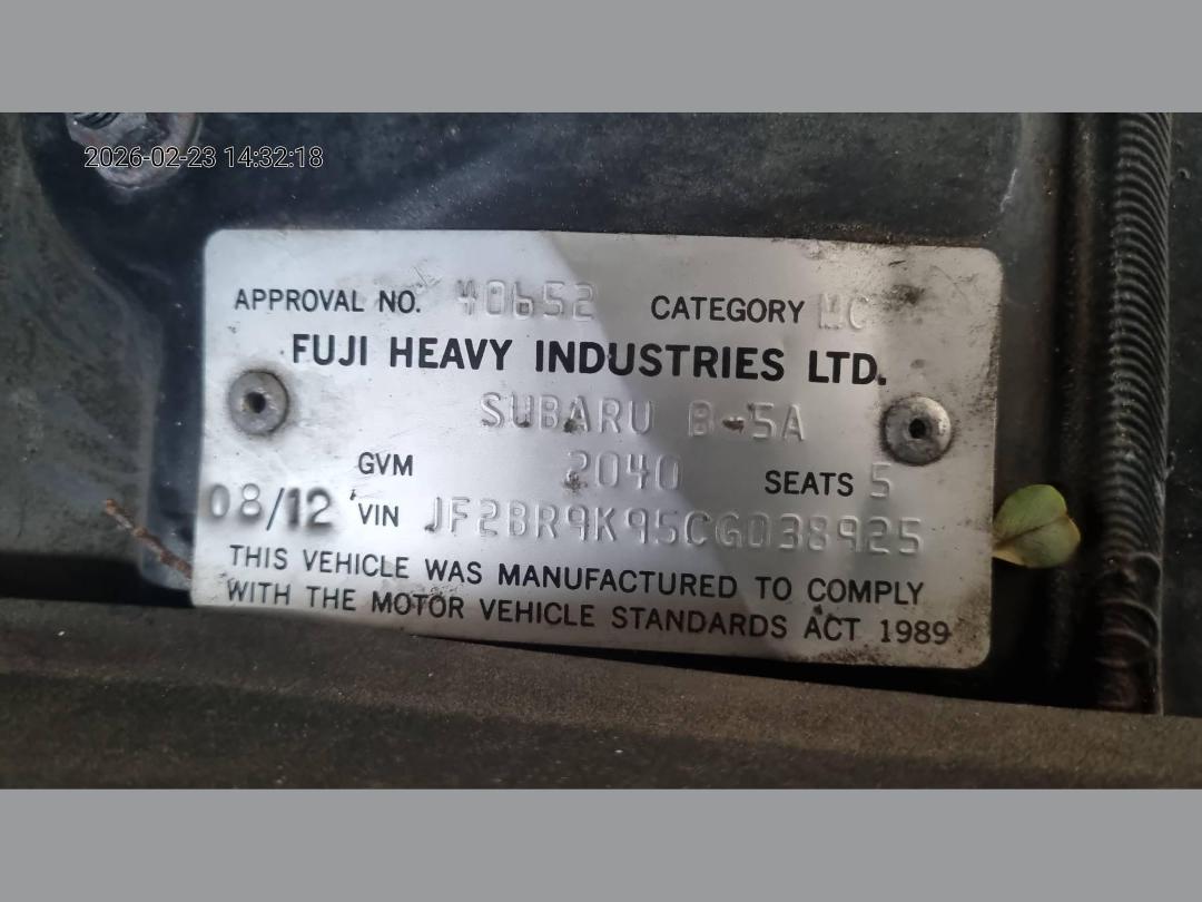 Photo '10' of Subaru Outback 25I