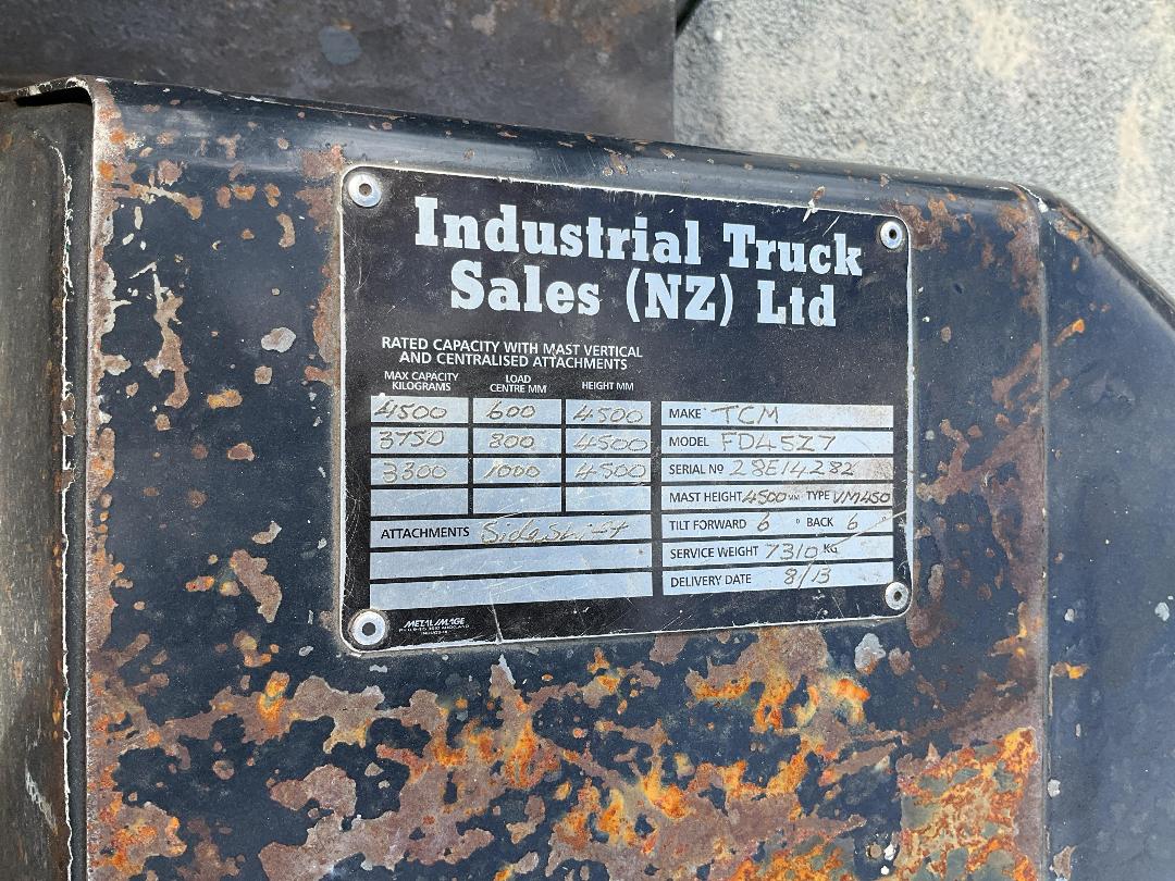 Photo '27' of TCM FD45Z7 Forklift