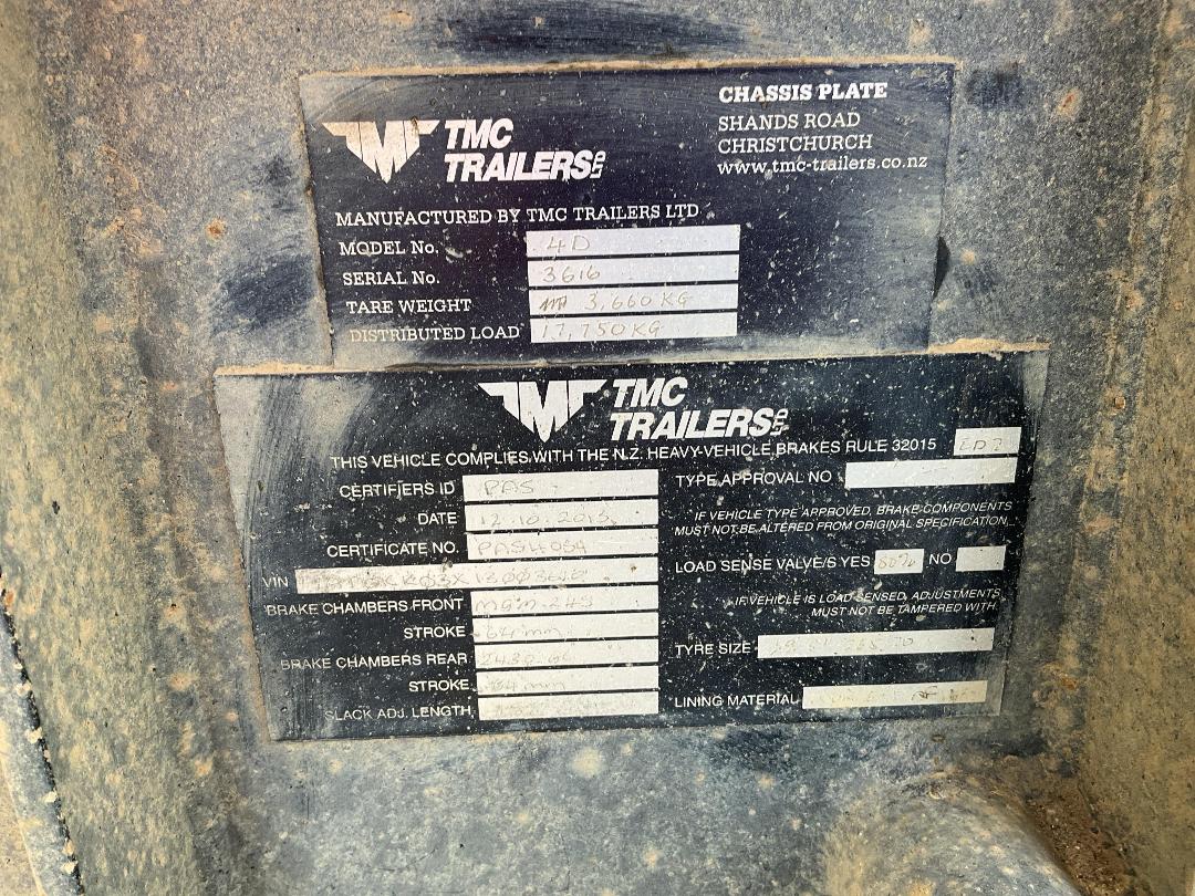 Photo '30' of TMC 4D 3616 Bottom Dumper