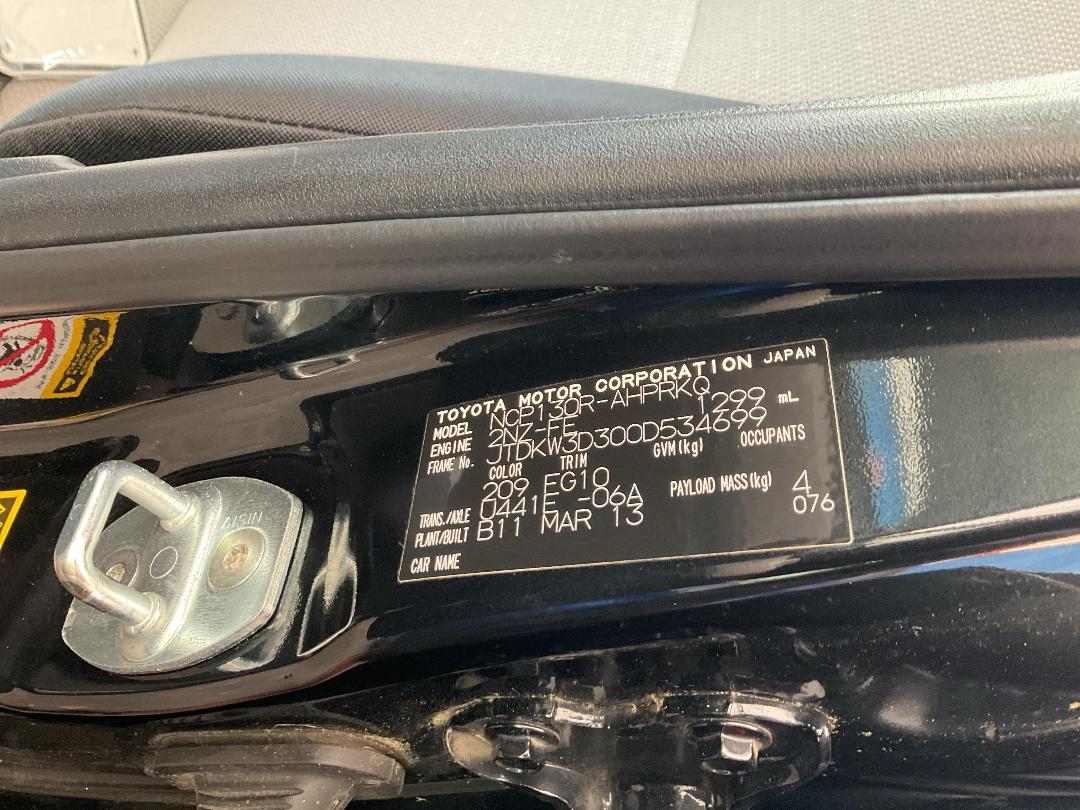 Photo '17' of Toyota Yaris YR Photo '17' of Toyota Yaris YR