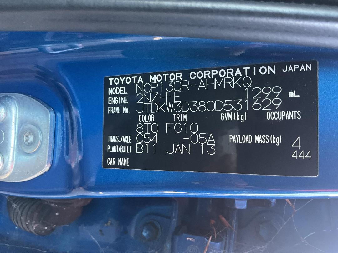 Photo '9' of Toyota Yaris YR Photo '9' of Toyota Yaris YR