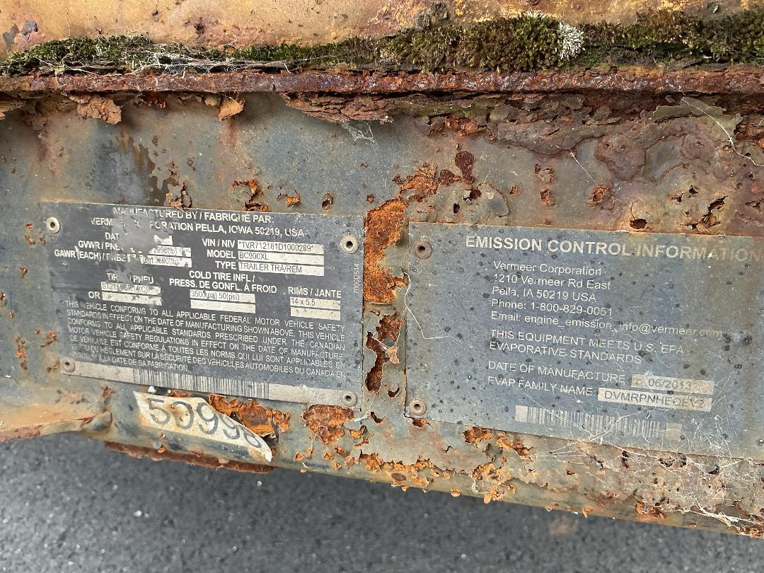 Photo '21' of TRAILER VERMEER BC900XL Chipper Photo '21' of TRAILER VERMEER BC900XL Chipper