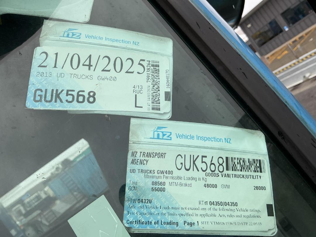 Photo '24' of UD Trucks GW400 Tractor Unit