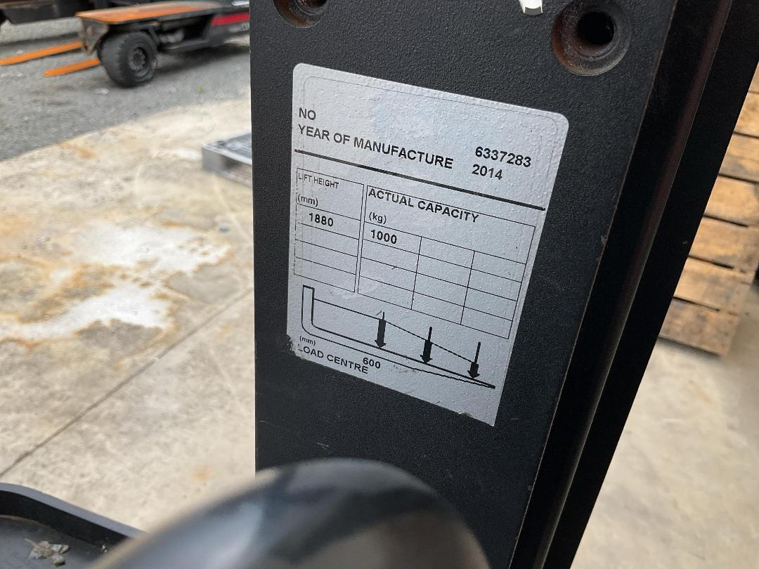 Photo '15' of BT OSSE100 Low Level Order Picker Forklift