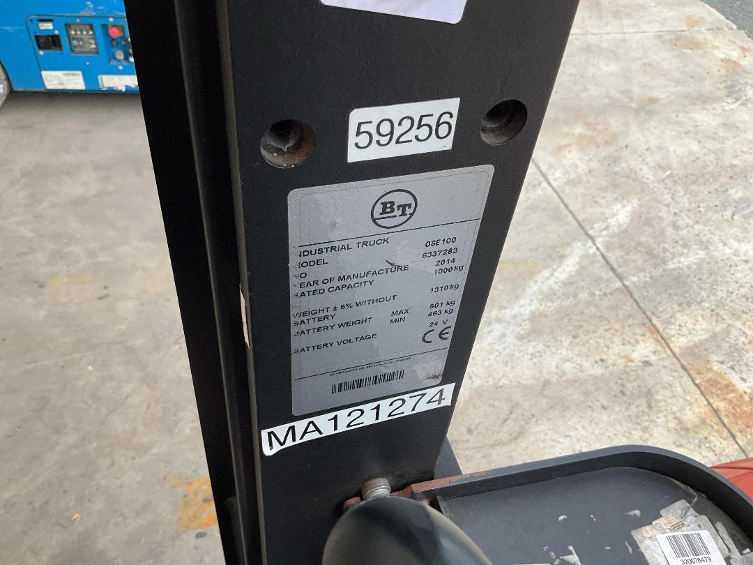 Photo '16' of BT OSSE100 Low Level Order Picker Forklift