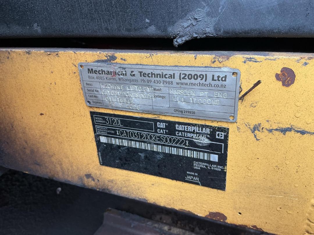 Photo '20' of CAT 312D Excavator