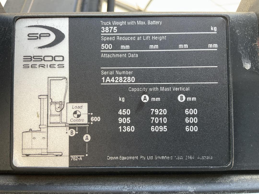Photo '25' of Crown SP3520-30TT312 H Other Machine Photo '25' of Crown SP3520-30TT312 H Other Machine