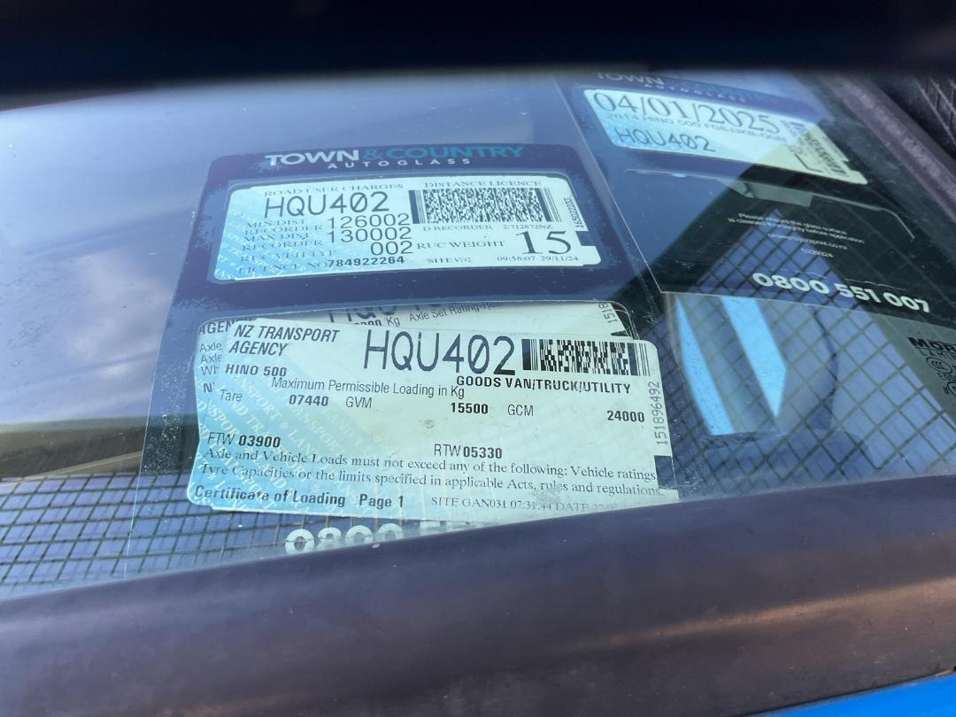 Photo '32' of Hino 500 FG8JJKB-QGN Curtainsider