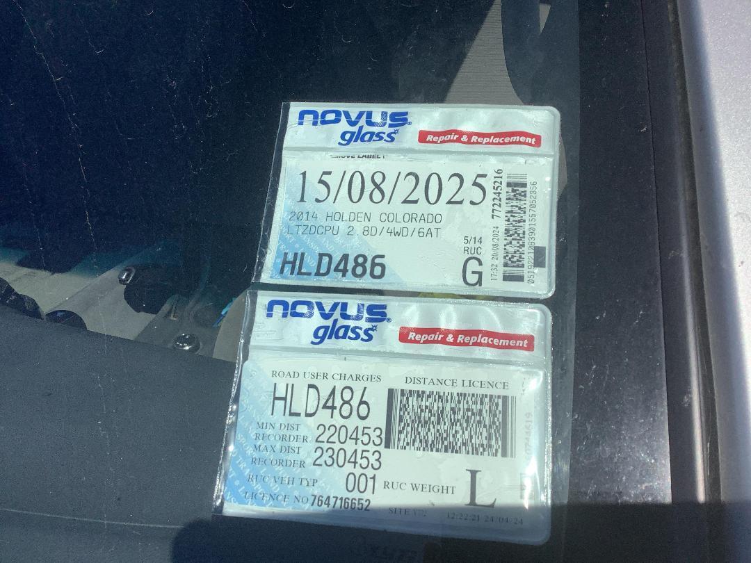 Photo '19' of Holden Colorado LTZ DC PU