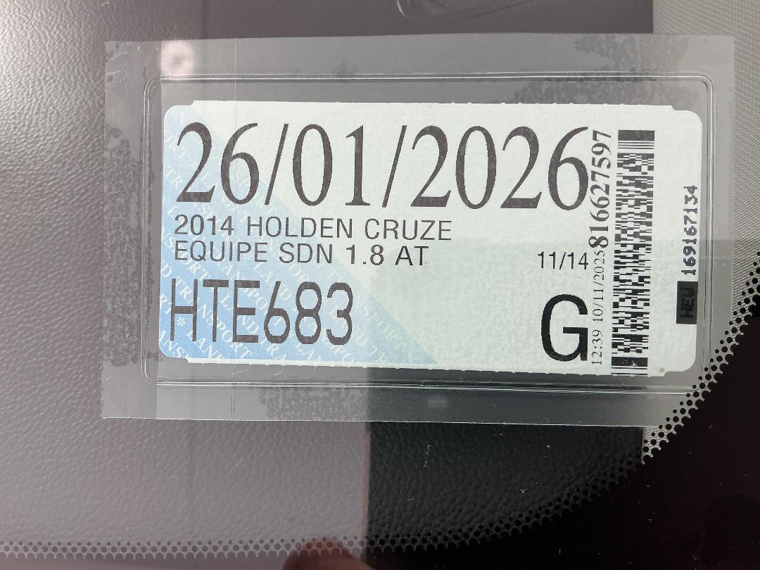 Photo '28' of Holden Cruze Photo '28' of Holden Cruze