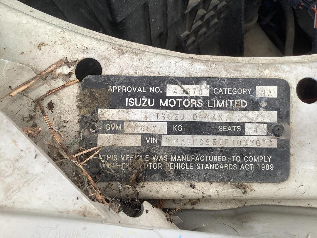 Photo '12' of Isuzu D-MAX LX Space Photo '12' of Isuzu D-MAX LX Space