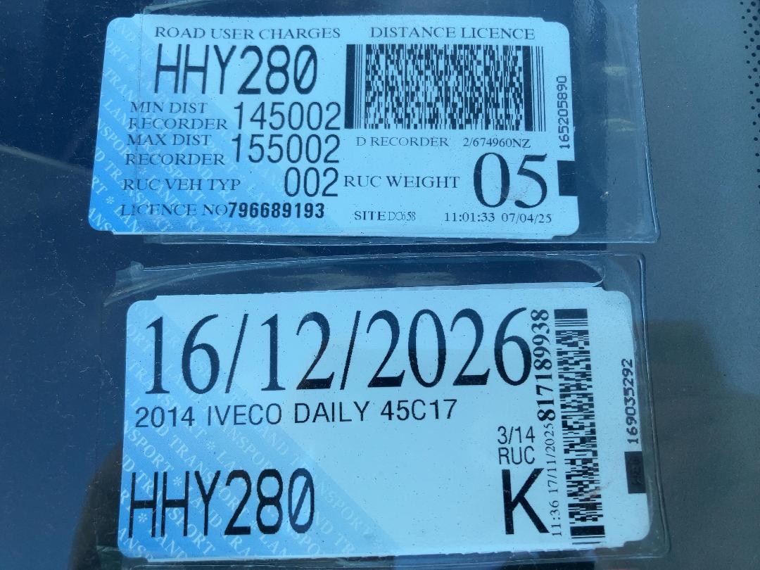 Photo '11' of Iveco Daily 45C17 Flat Deck Crane