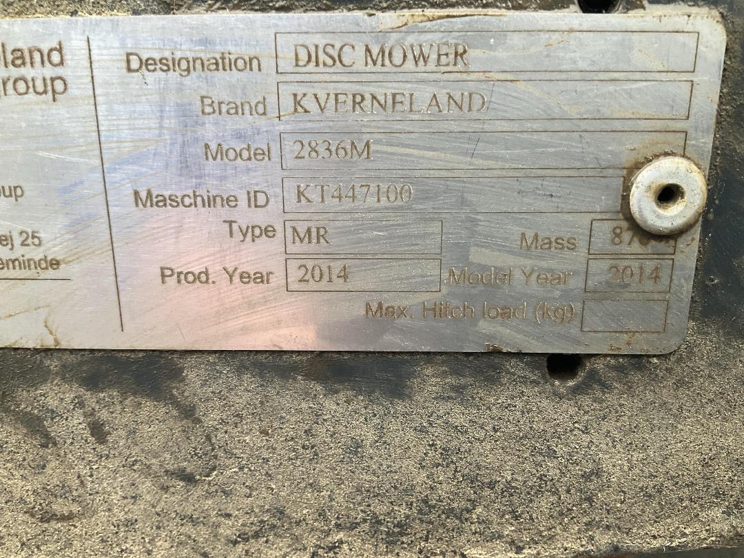 Photo '5' of Kverneland 2836M Mower