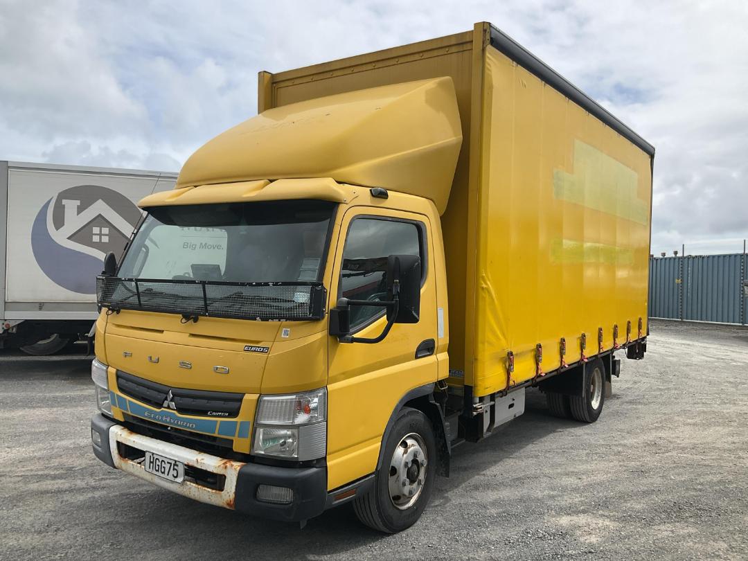 Photo '10' of Mitsubishi Fuso Canter HEV60G2 EURO5 HYBRID Curtainsider