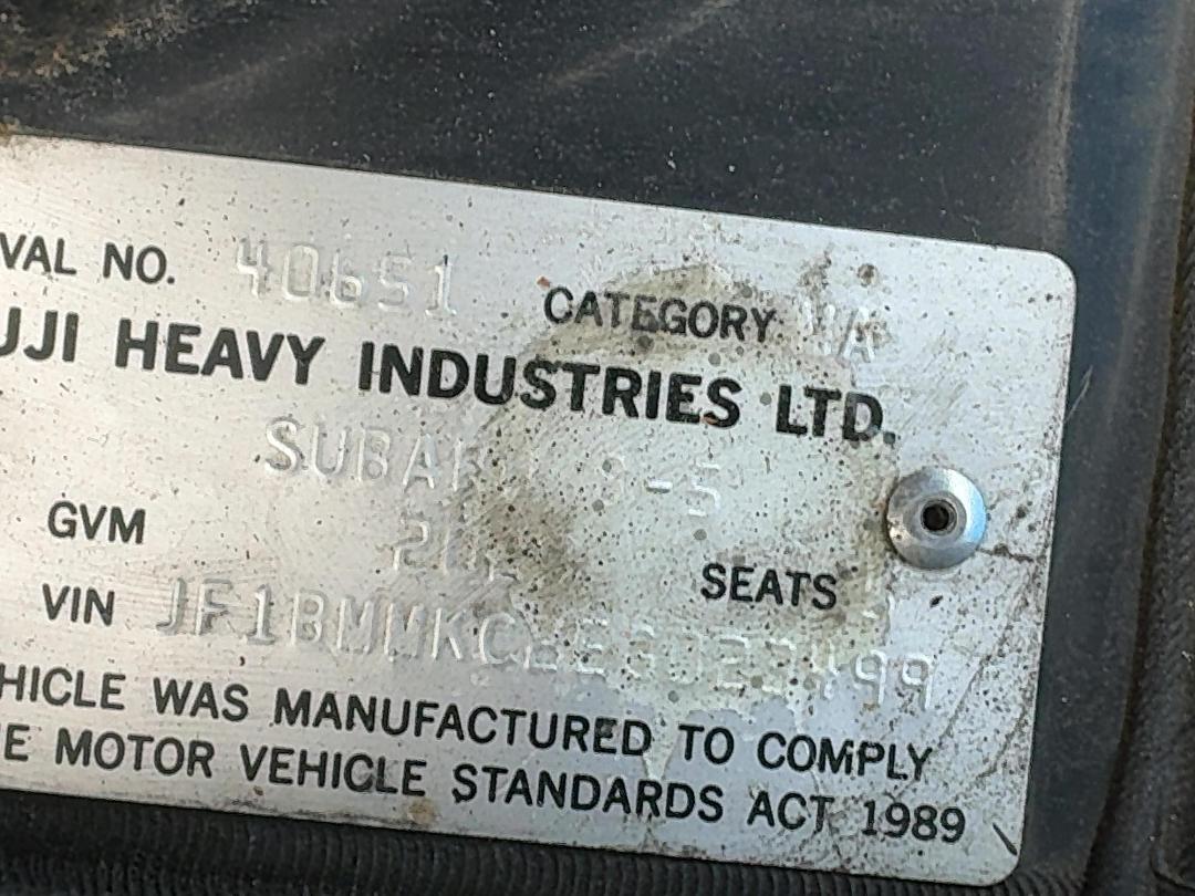 Photo '19' of Subaru Liberty 2.5