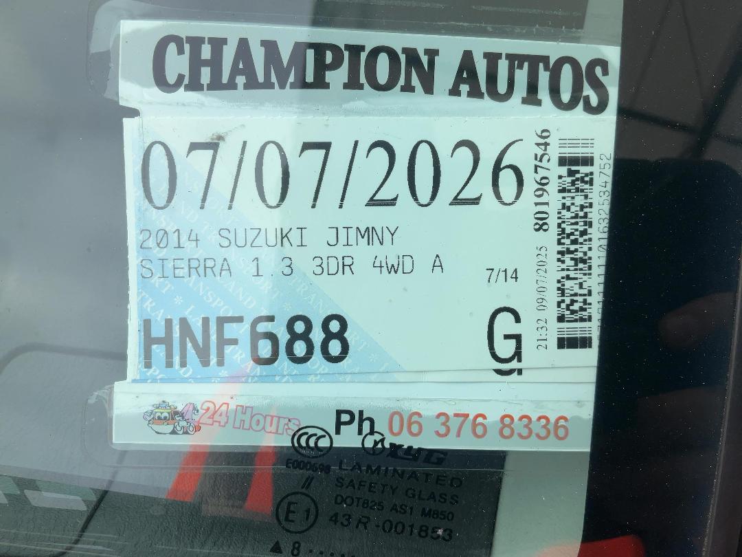 Photo '14' of Suzuki Jimny Sierra