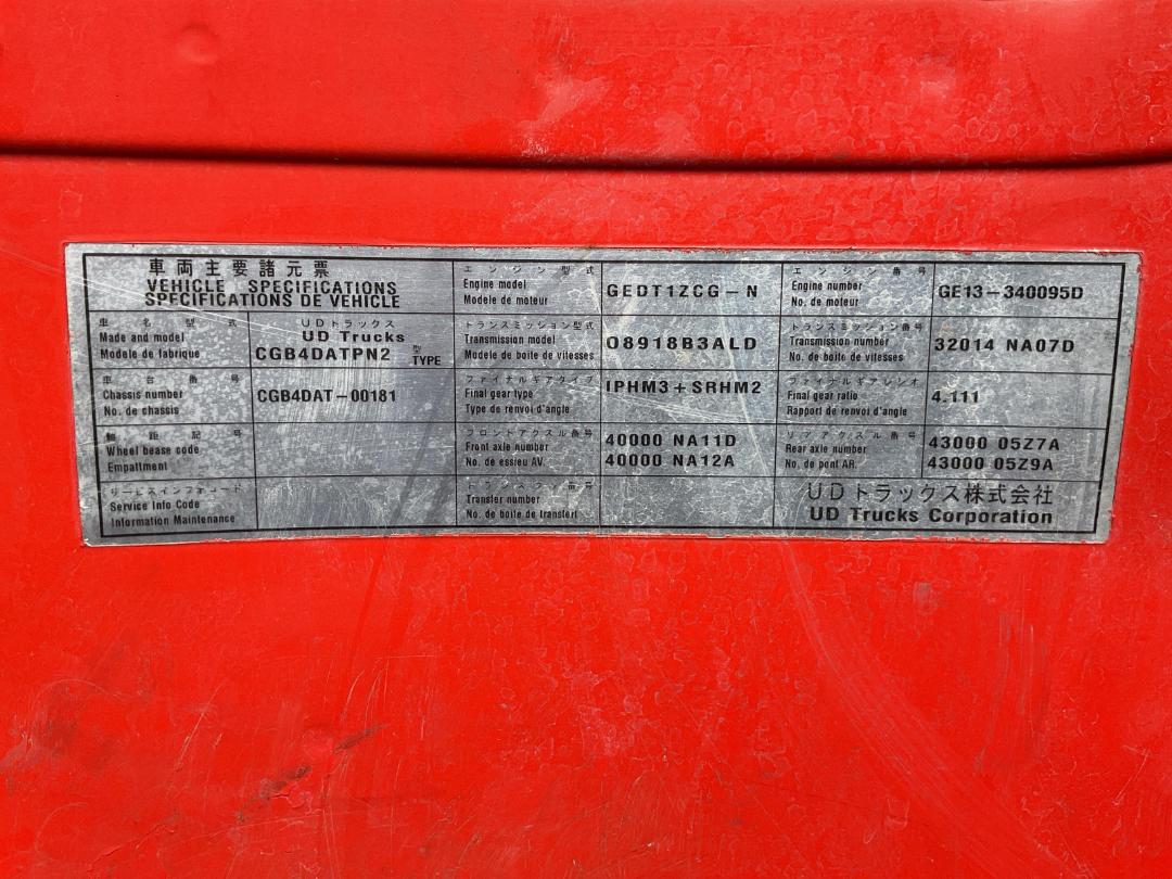 Photo '38' of UD TRUCKS CG31470 Rubbish Compactor