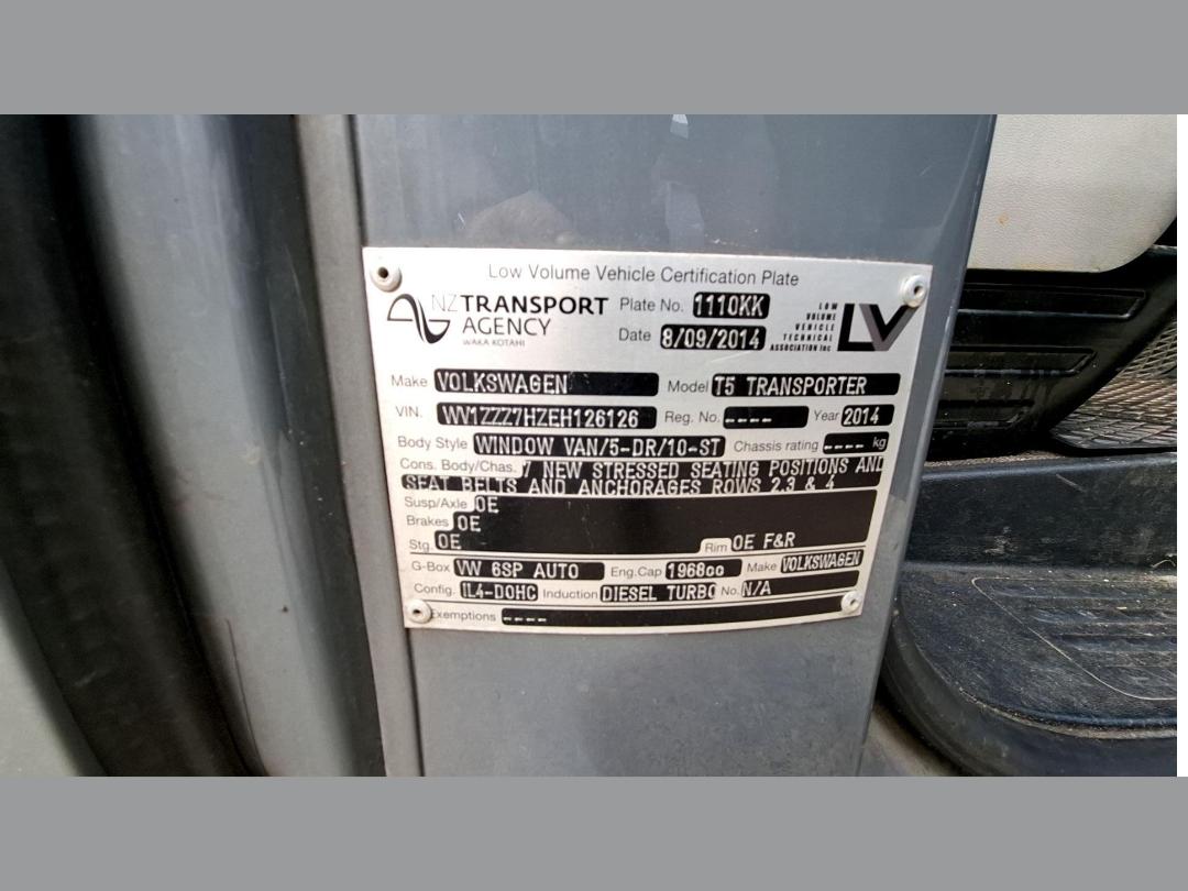 Photo '20' of Volkswagen T5 Transporter LWB