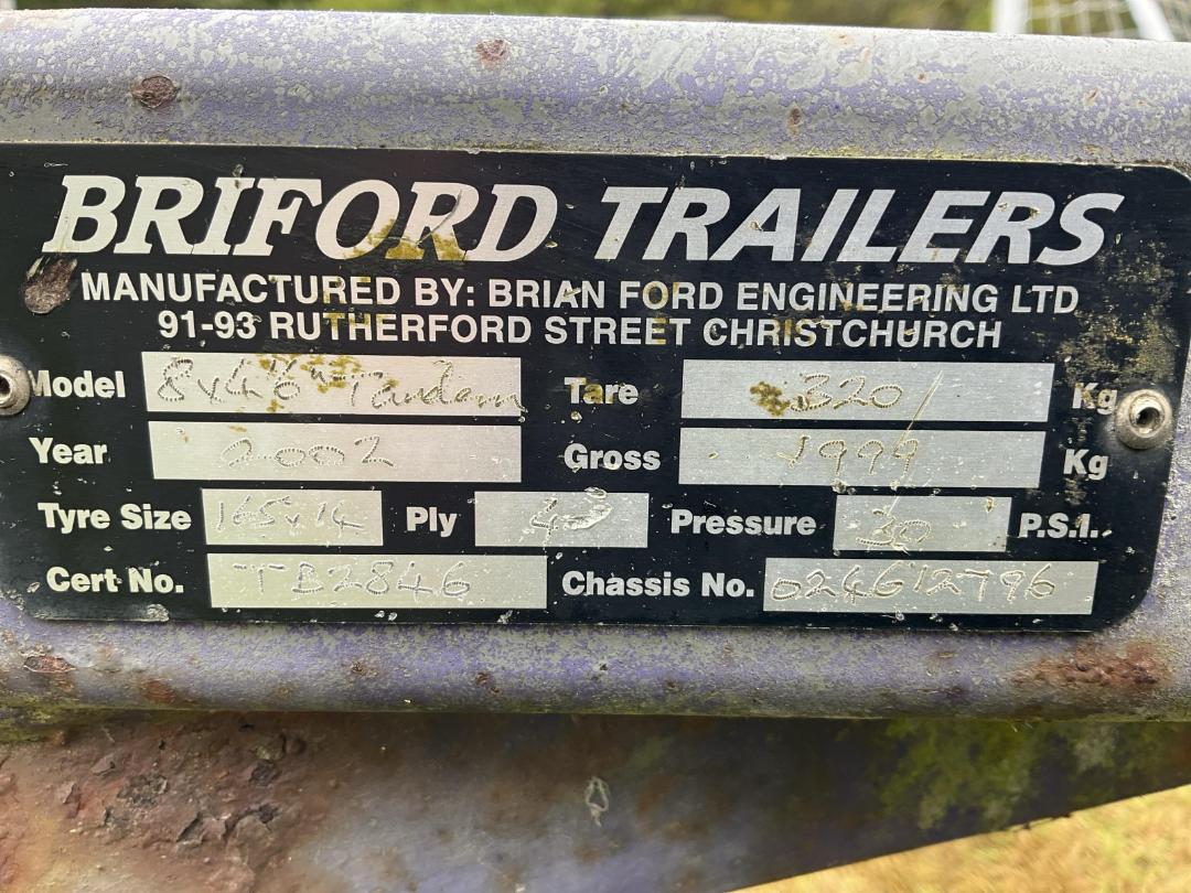 Photo '16' of Briford Trailer Box Body - Tandem